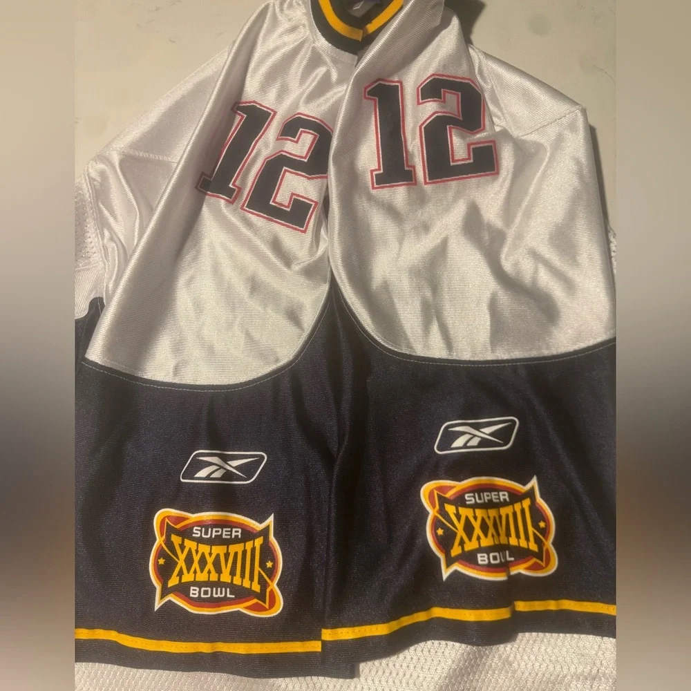 Tom Brady New England Patriots Super Bowl 38 Jersey - Picture 4 of 6